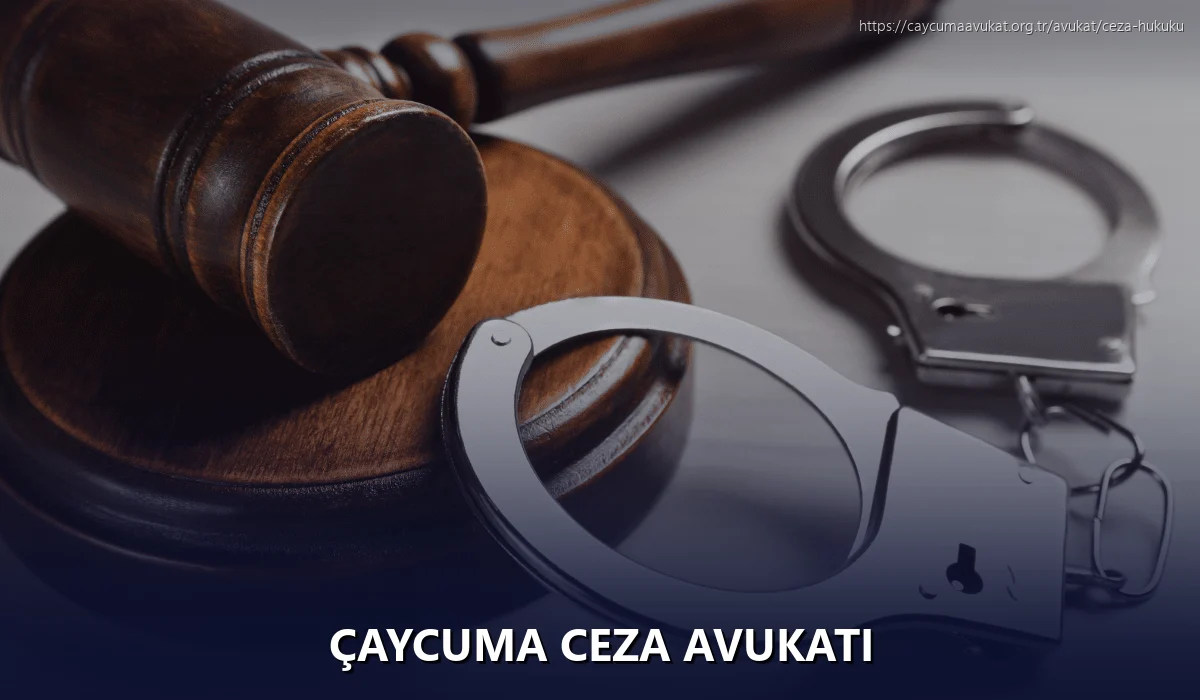 Çaycuma Ceza Avukatı
